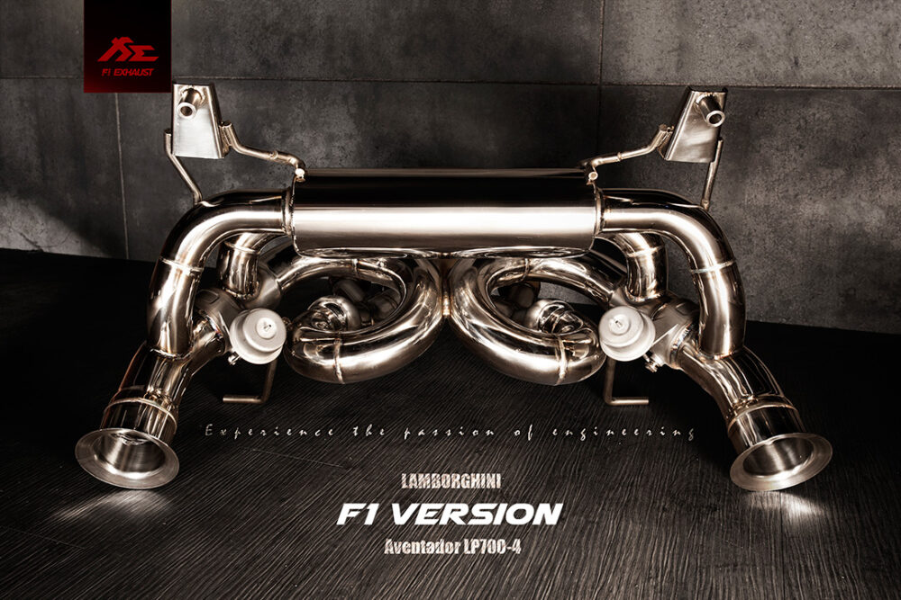 Fi Exhaust 2012-2017 Lamborghini Aventador LP700/LP750 SV Valvetronic Muffler Kit – F1 High Pitch Version - Image 4