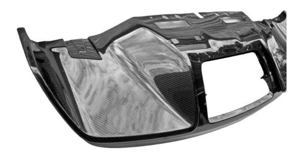 Fabspeed 2014-2022 Audi R8 V10 Carbon Fiber OEM Style Rear Diffuser - Image 2