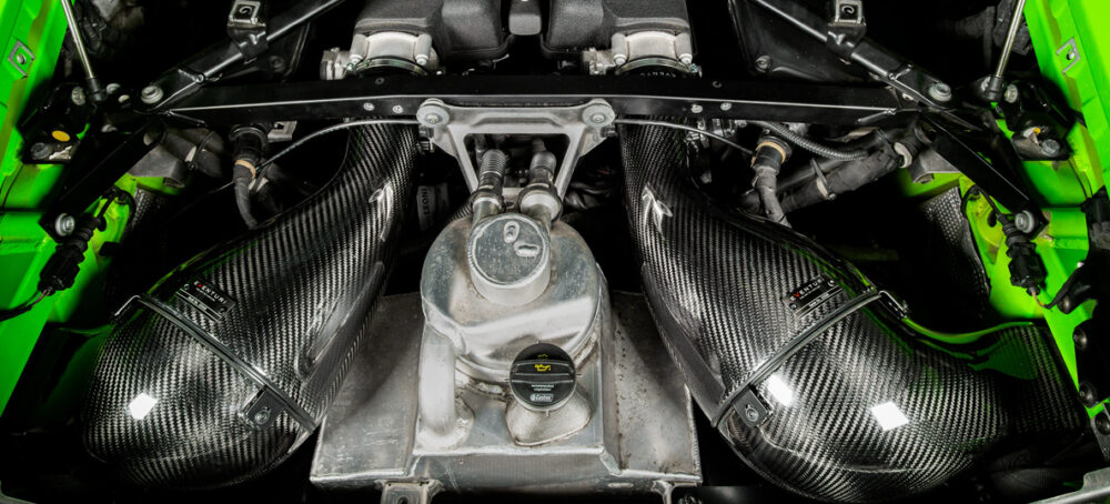 Eventuri 2014-2023 Lamborghini Huracan Carbon Fiber Cold Air Intake System - Image 2