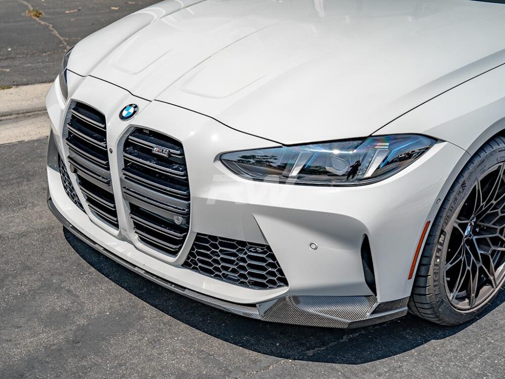 RW Carbon BMW G8X M3/M4 Performance Style CF Front Lip - Image 8