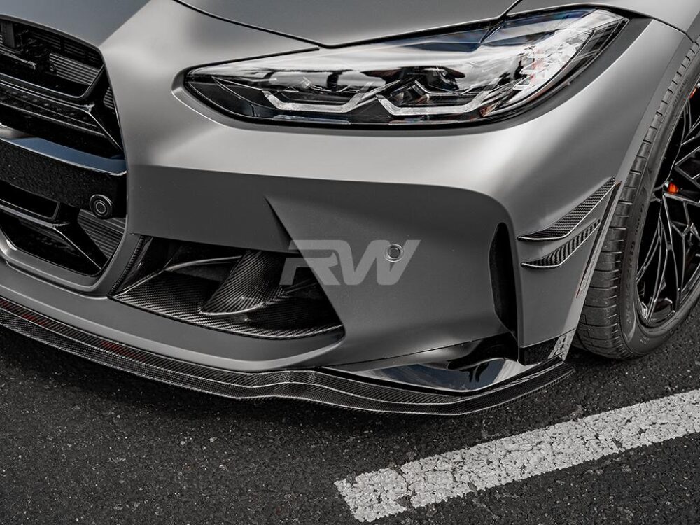 RW Carbon BMW G8X M3/M4 RWS Carbon Fiber Front Lip - Image 3