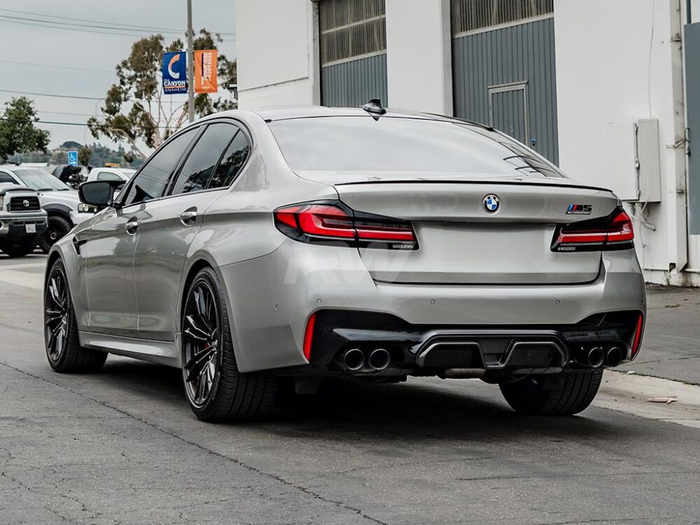 RW Carbon BMW F90 M5 CS Style Carbon Fiber Diffuser - Image 8