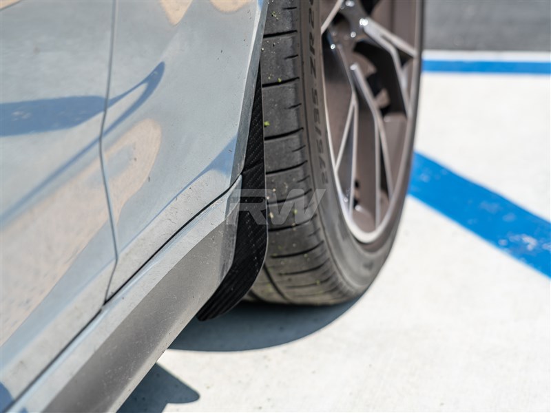 Alternative view of RW Carbon BMW F90 M5 Carbon Fiber Splash Guards