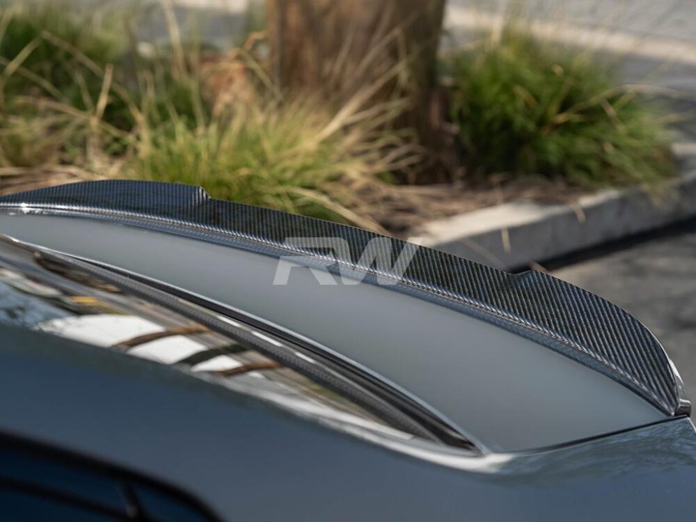 RW Carbon BMW G20 G80 CS Style Carbon Fiber Trunk Spoiler - Image 30