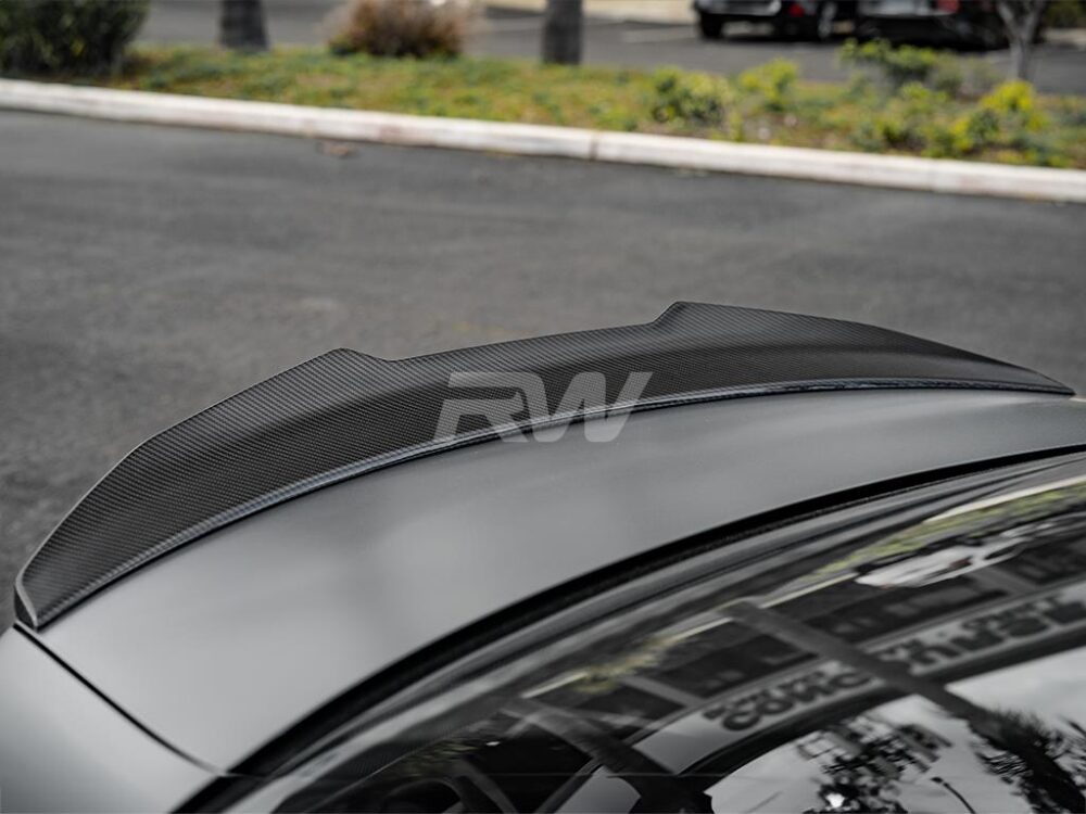 RW Carbon BMW G20/G80 GTX Carbon Fiber Trunk Spoiler - Image 14