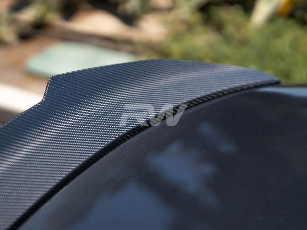 RW Carbon BMW G20/G80 GTX Carbon Fiber Trunk Spoiler - Image 17