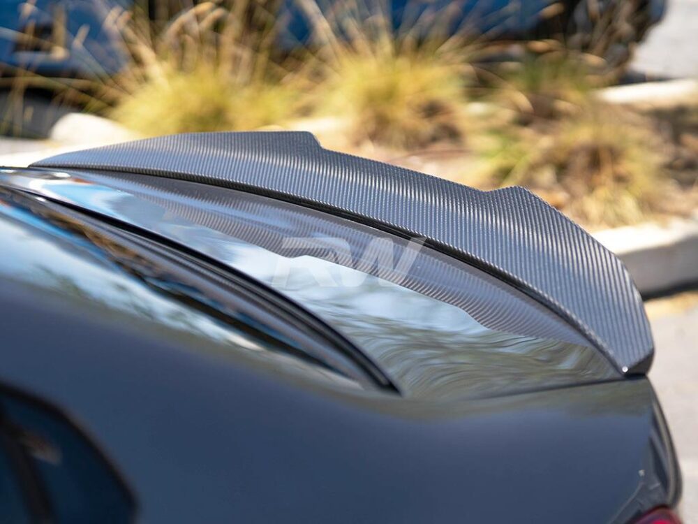 RW Carbon BMW G20/G80 GTX Carbon Fiber Trunk Spoiler - Image 20