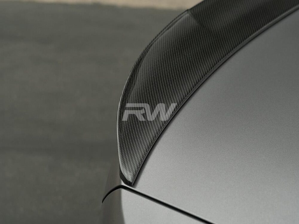 RW Carbon BMW G20/G80 RWS Carbon Fiber Trunk Spoiler