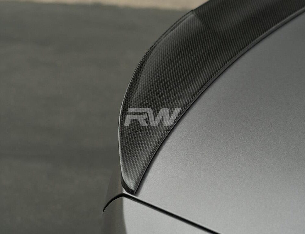 RW Carbon BMW G20/G80 RWS Carbon Fiber Trunk Spoiler