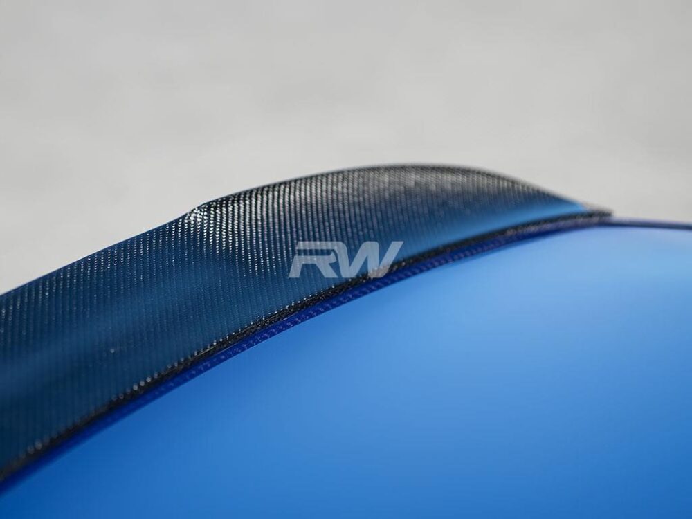RW Carbon BMW G20/G80 RWS Carbon Fiber Trunk Spoiler - Image 11