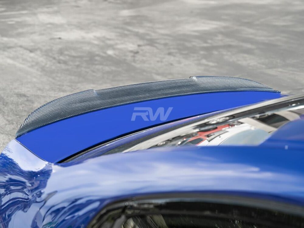 RW Carbon BMW G20/G80 RWS Carbon Fiber Trunk Spoiler - Image 12