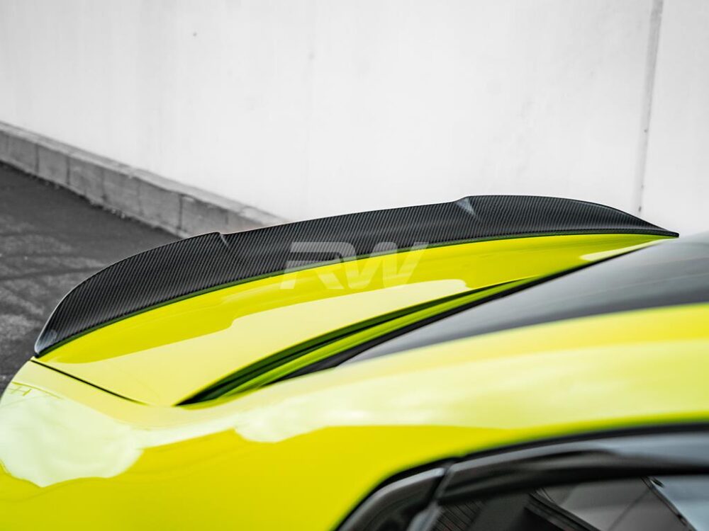 RW Carbon BMW G20/G80 RWS Carbon Fiber Trunk Spoiler - Image 14