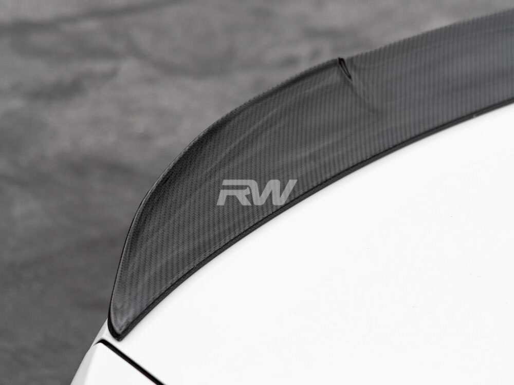RW Carbon BMW G20/G80 RWS Carbon Fiber Trunk Spoiler - Image 9