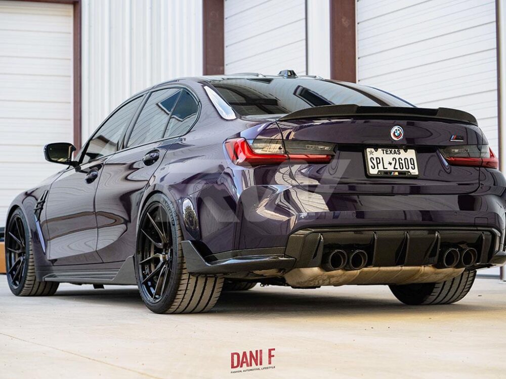 RW Carbon BMW G80 M3 Performance Style CF Side Skirts - Image 14