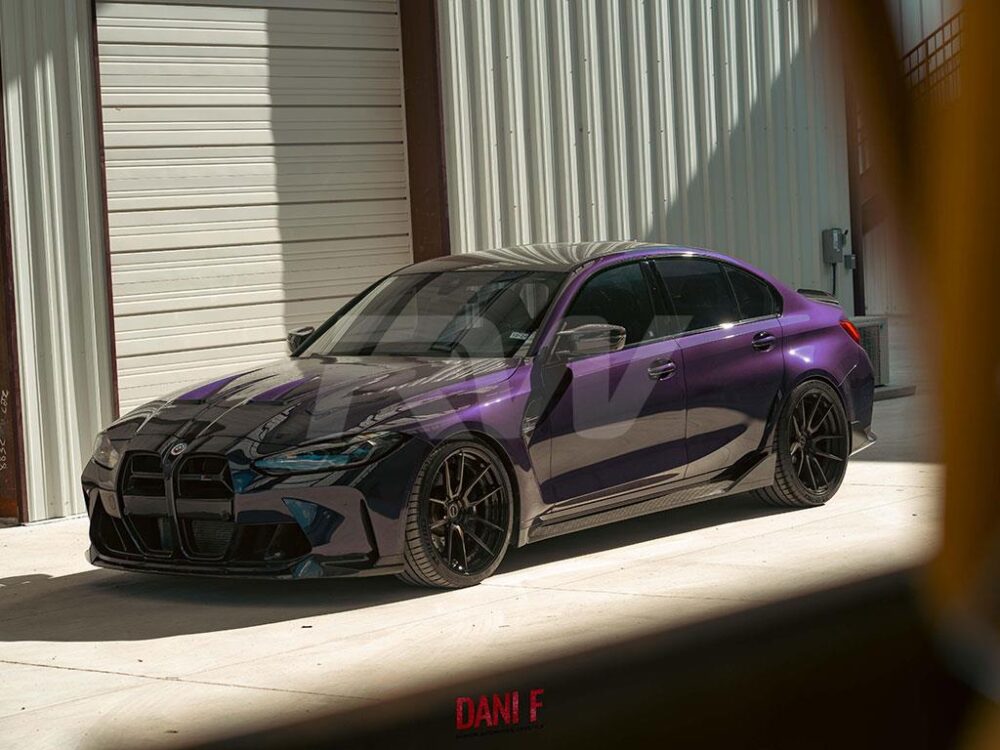 RW Carbon BMW G80 M3 Performance Style CF Side Skirts - Image 16