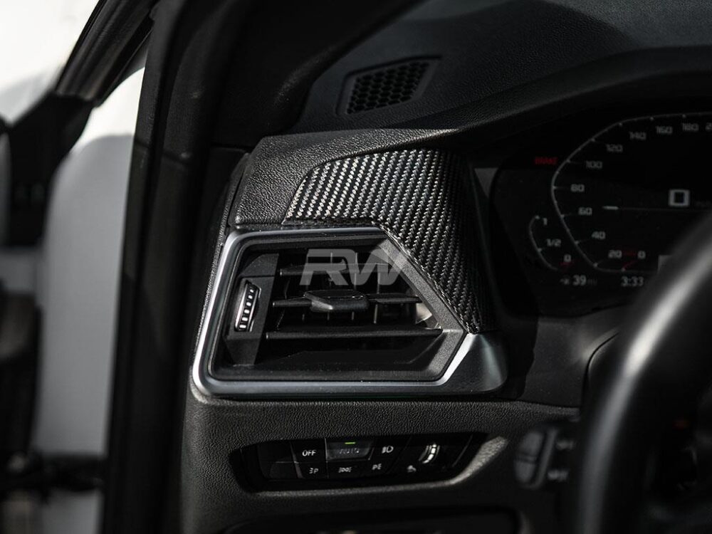 RW Carbon BMW G8X M2/M3/M4 Carbon Fiber Air Vent Trim - Image 5