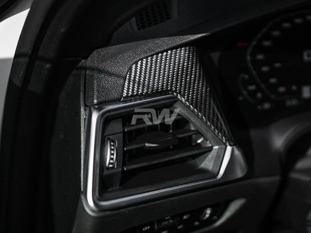 RW Carbon BMW G8X M2/M3/M4 Carbon Fiber Air Vent Trim - Image 4