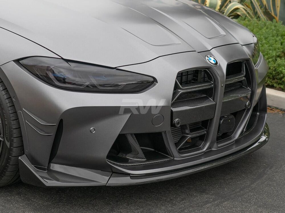 RW Carbon BMW G8X M3/M4 CSL Style Carbon Fiber Grille - Image 2
