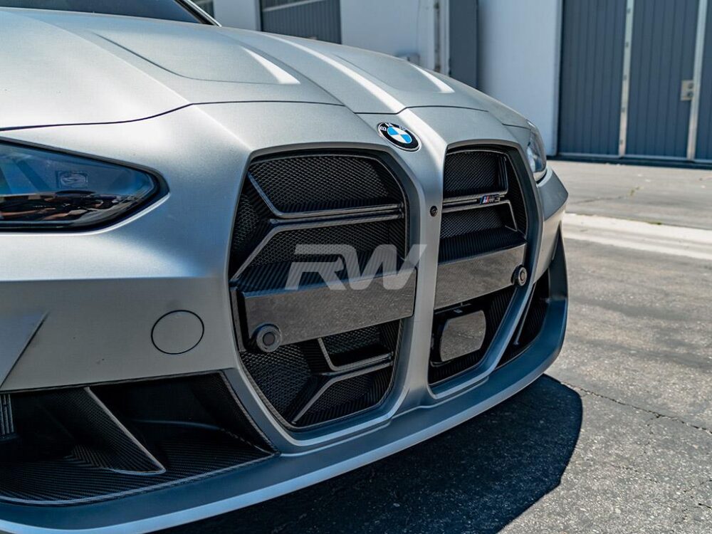 RW Carbon BMW G8X M3/M4 CSL Style Carbon Fiber Grille - Image 13