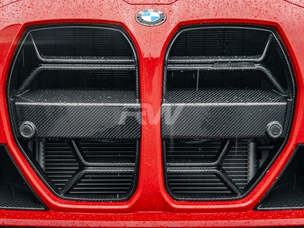 RW Carbon BMW G8X M3/M4 CSL Style Carbon Fiber Grille - Image 17