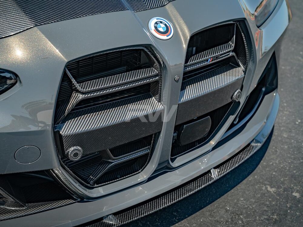 RW Carbon BMW G8X M3/M4 CSL Style Carbon Fiber Grille - Image 20