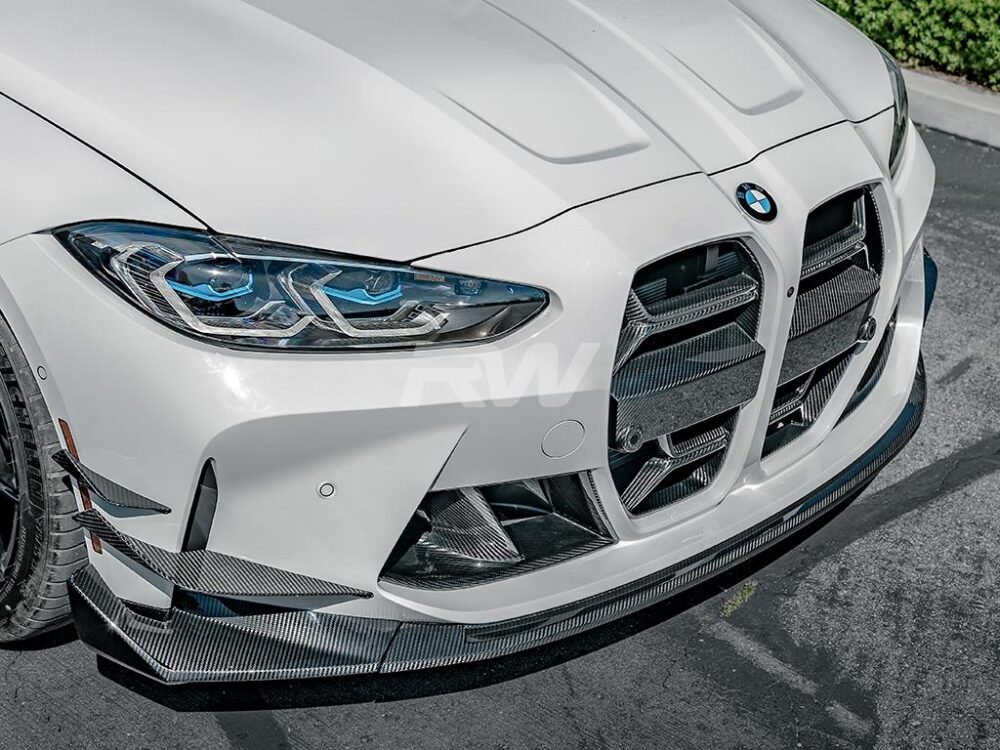 RW Carbon BMW G8X M3/M4 CSL Style Carbon Fiber Grille - Image 5