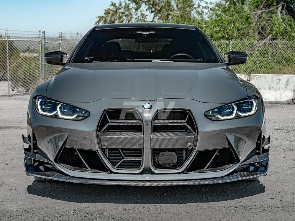 RW Carbon BMW G8X M3/M4 Carbon Fiber CSL Style Front Lip - Image 13