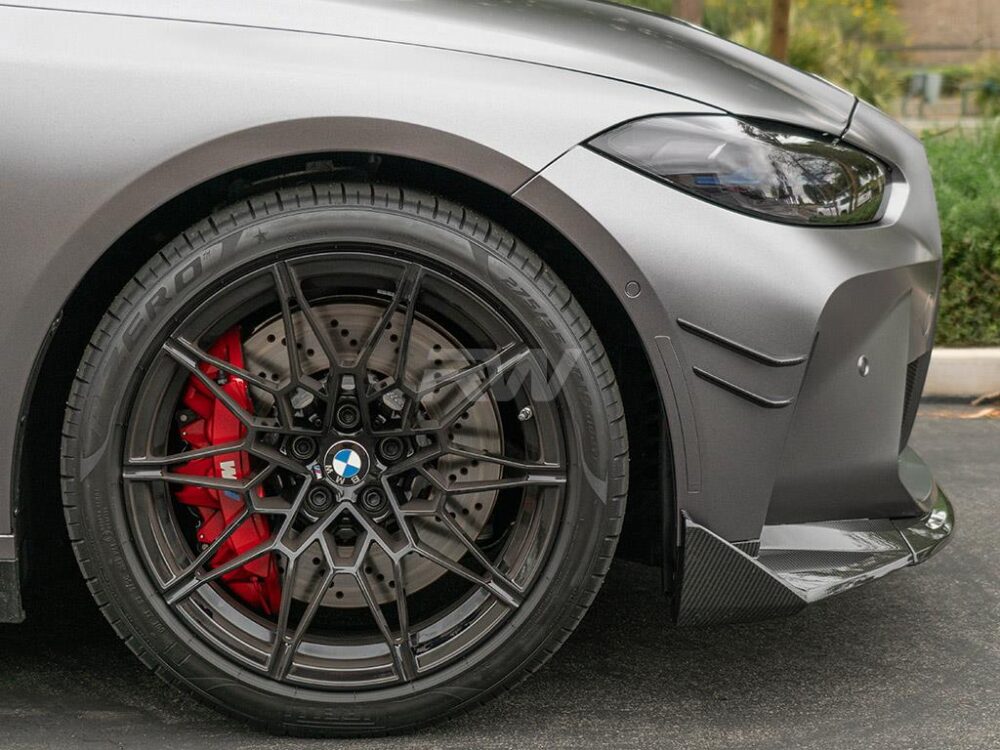 RW Carbon BMW G8X M3/M4 Carbon Fiber Canards - Image 3