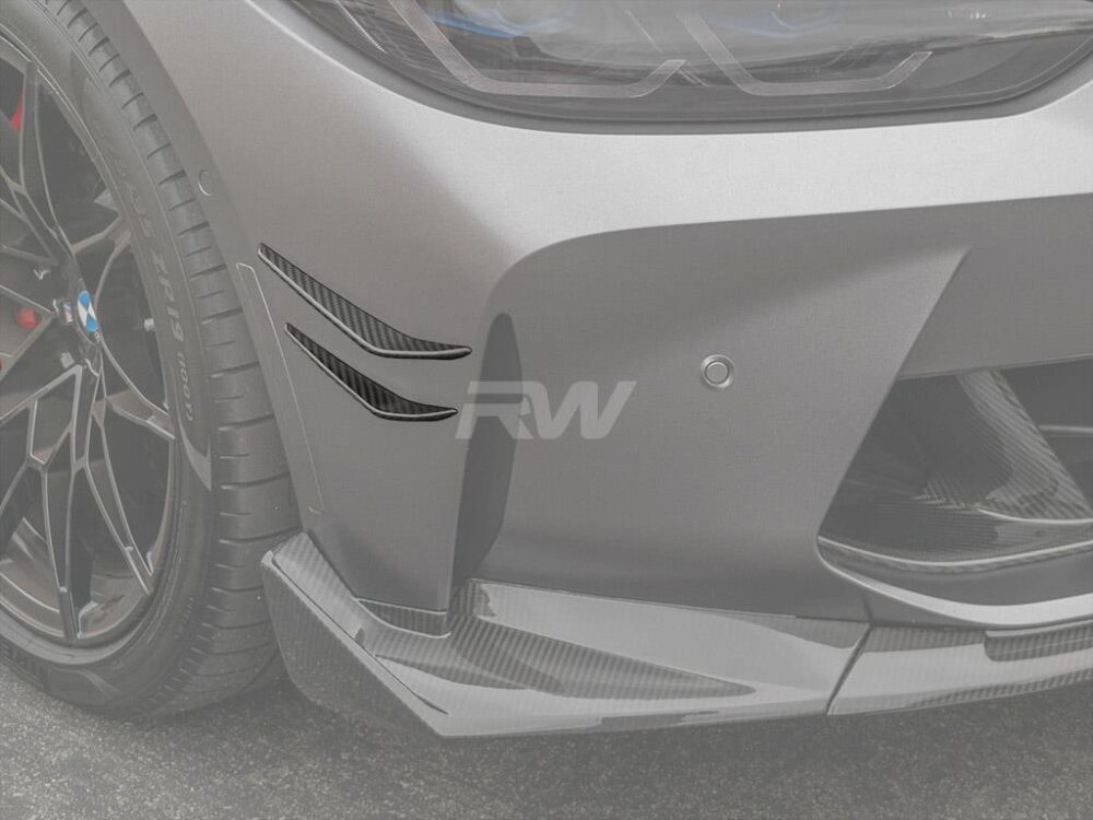 RW Carbon BMW G8X M3/M4 Carbon Fiber Canards - Image 2