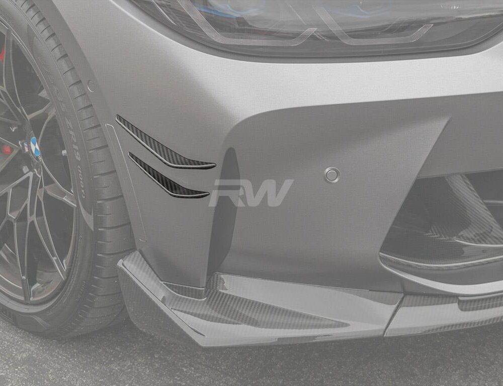 Alternative view of RW Carbon BMW G8X M3/M4 Carbon Fiber Canards