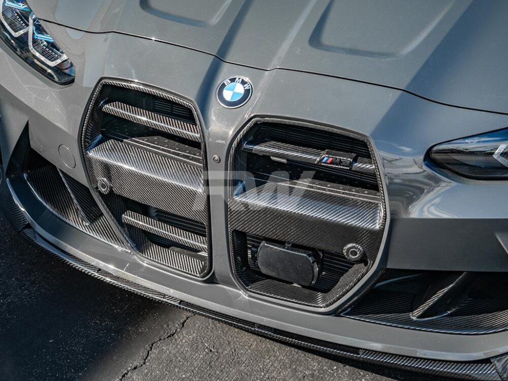 RW Carbon BMW G8X M3/M4 DTM Carbon Fiber Grilles - Image 3