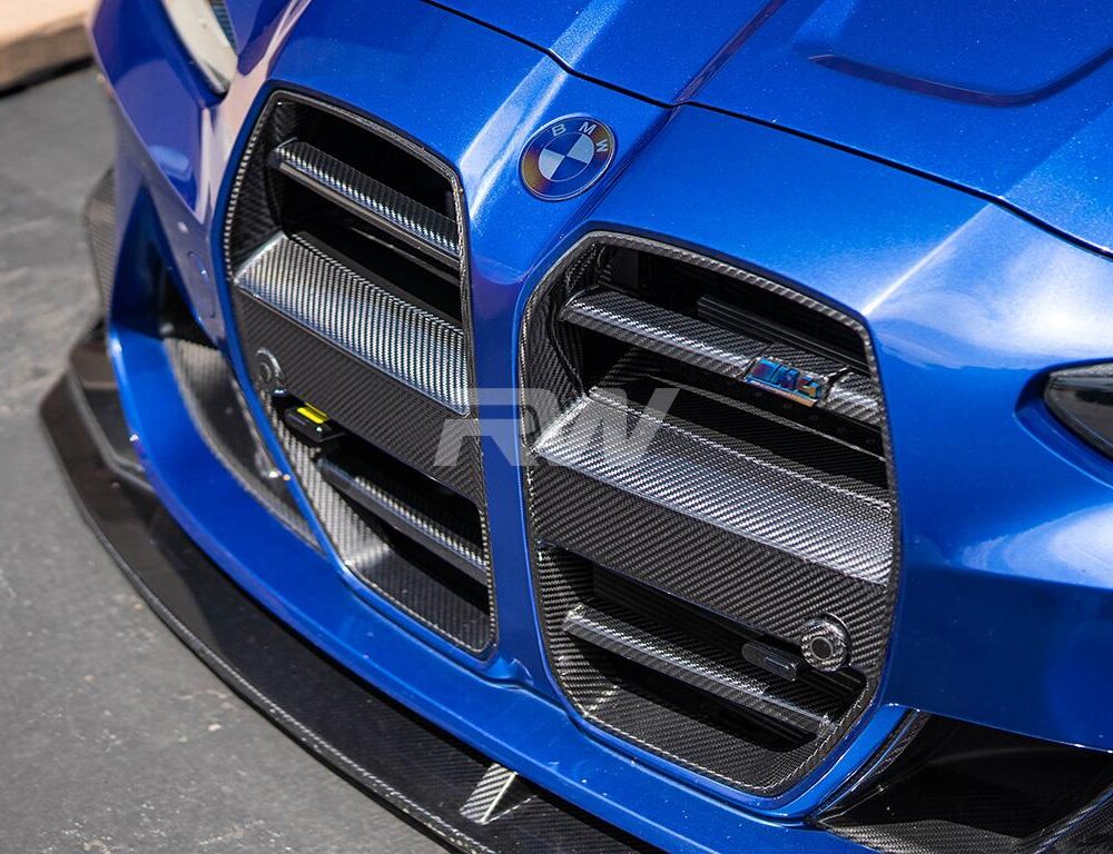 RW Carbon BMW G8X M3/M4 DTM Carbon Fiber Grilles