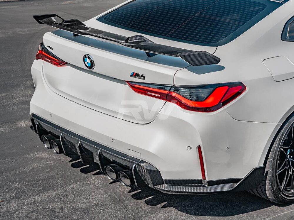 RW Carbon BMW G8X M3/M4 OEM Style Carbon Fiber Diffuser - Image 18