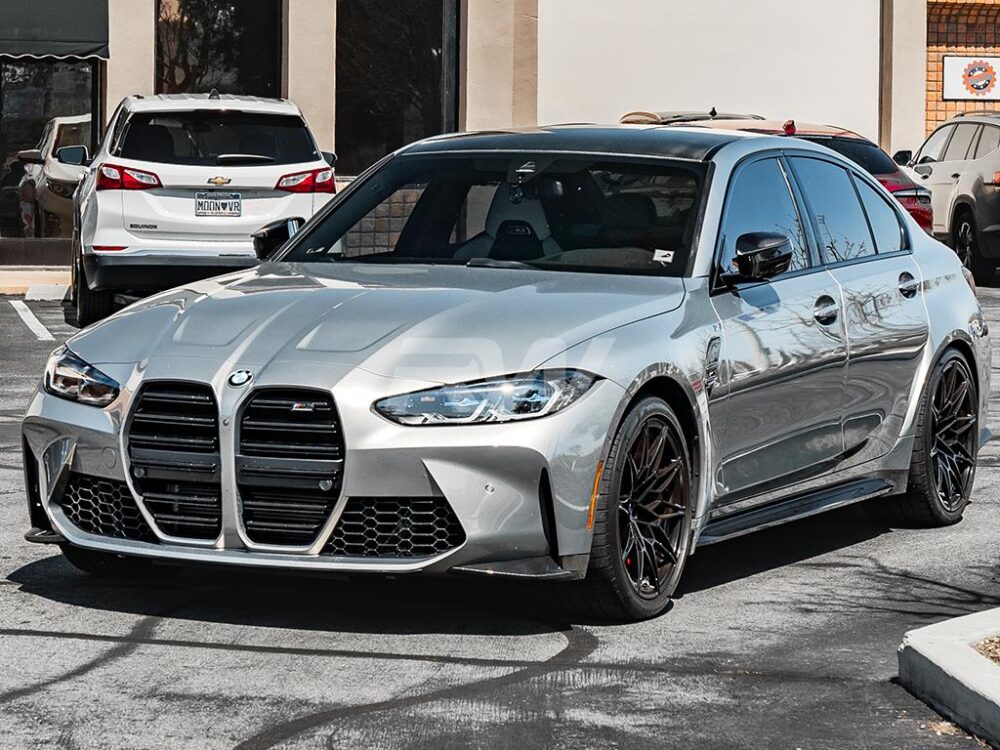 RW Carbon BMW G8X M3/M4 OEM Style Carbon Fiber Splitters - Image 5