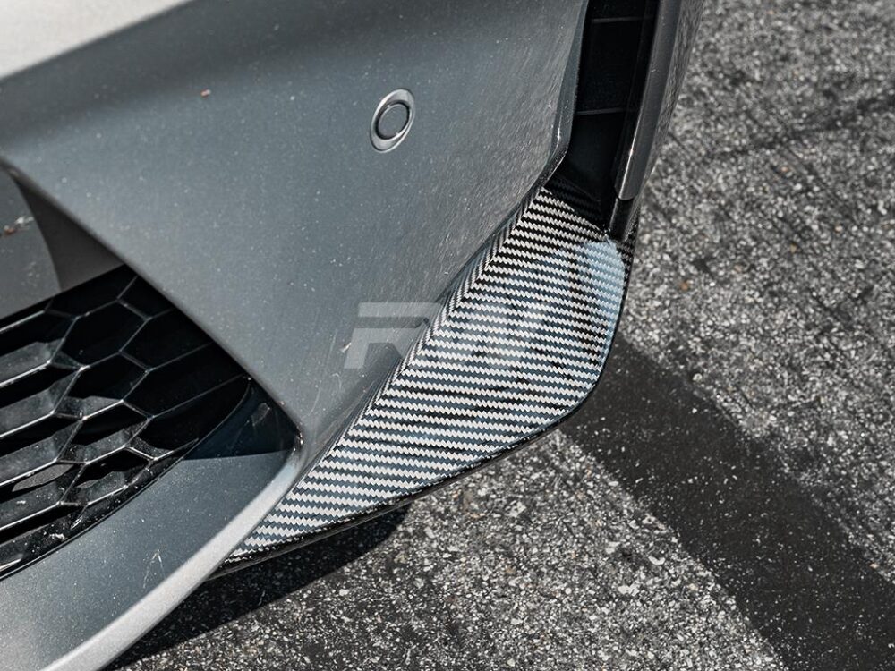 RW Carbon BMW G8X M3/M4 OEM Style Carbon Fiber Splitters - Image 4
