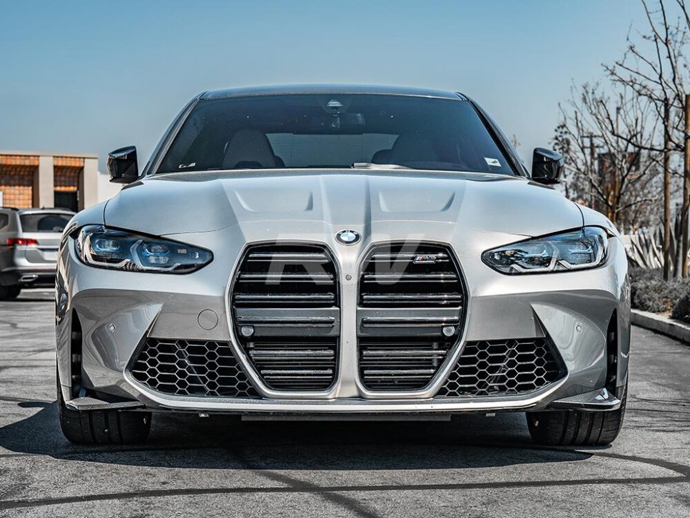 RW Carbon BMW G8X M3/M4 OEM Style Carbon Fiber Splitters - Image 9