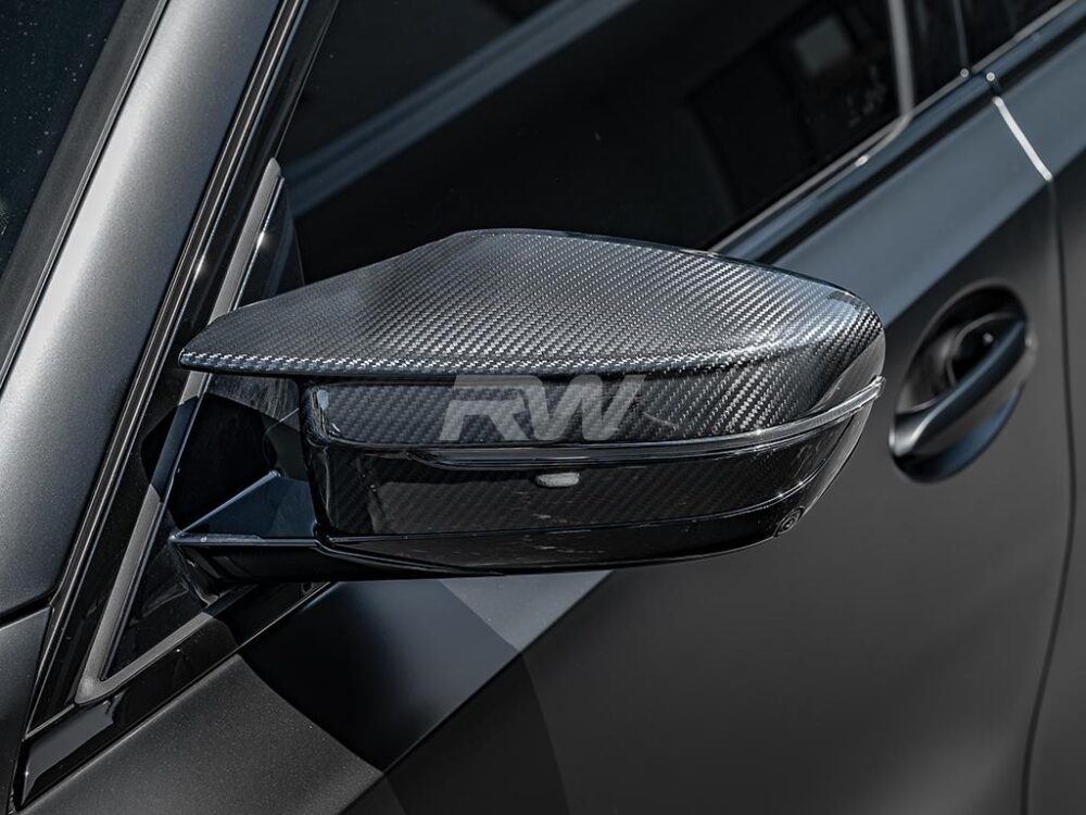 RW Carbon BMW G8X M3/M4/i4 Carbon Fiber Mirror Cap Replacements