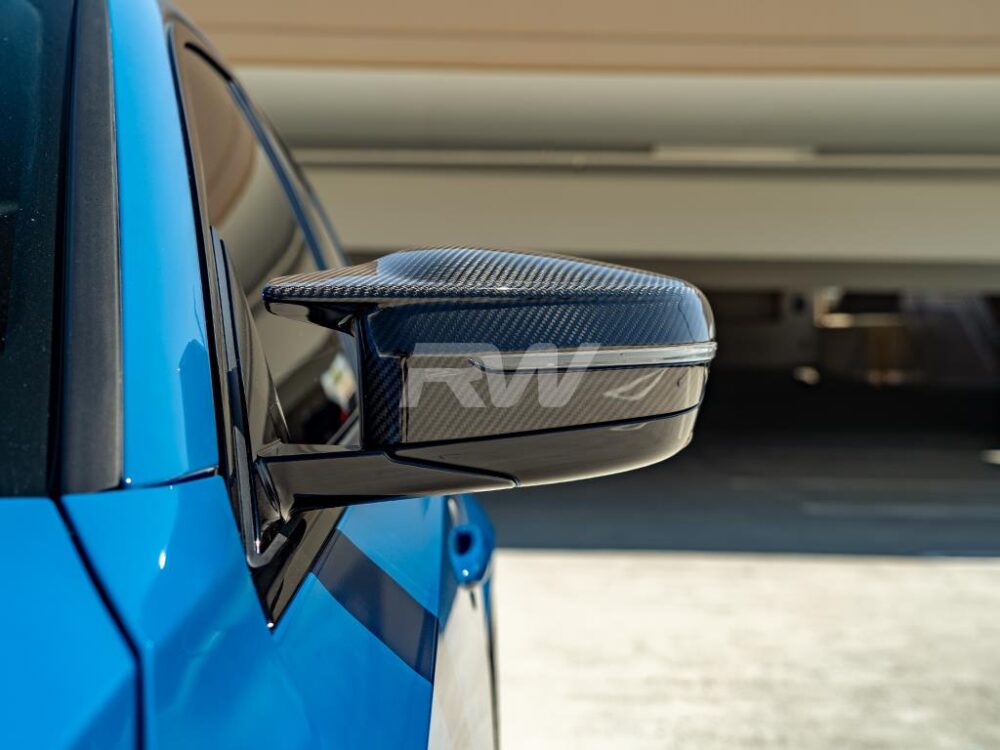 RW Carbon BMW G8X M3/M4/i4 Carbon Fiber Mirror Cap Replacements - Image 15