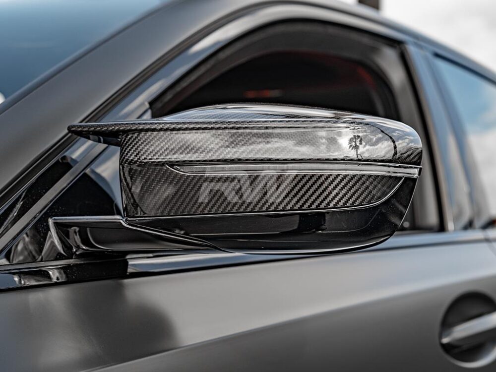 RW Carbon BMW G8X M3/M4/i4 Carbon Fiber Mirror Cap Replacements - Image 16