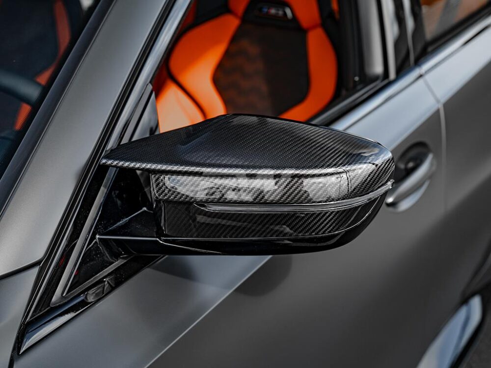 RW Carbon BMW G8X M3/M4/i4 Carbon Fiber Mirror Cap Replacements - Image 17