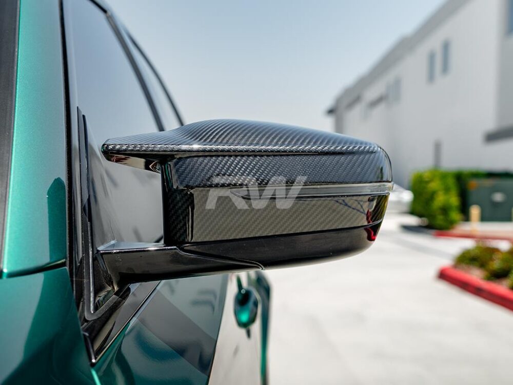 RW Carbon BMW G8X M3/M4/i4 Carbon Fiber Mirror Cap Replacements - Image 19