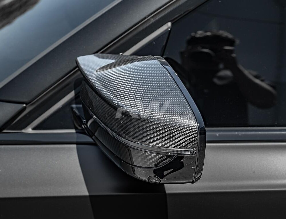 Alternative view of RW Carbon BMW G8X M3/M4/i4 Carbon Fiber Mirror Cap Replacements