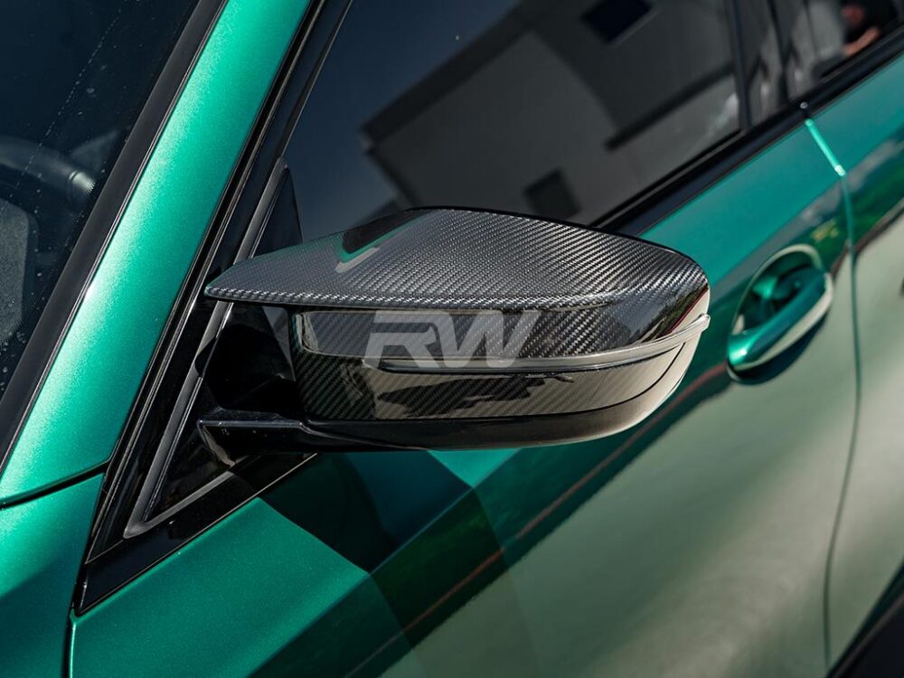 RW Carbon BMW G8X M3/M4/i4 Carbon Fiber Mirror Cap Replacements - Image 20