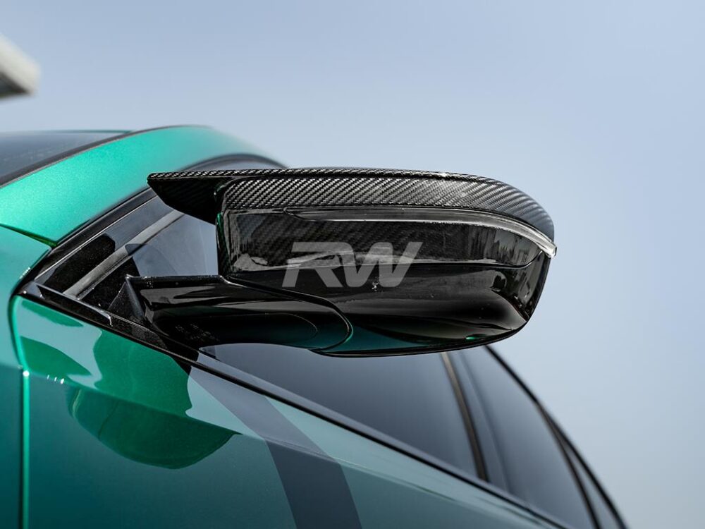 RW Carbon BMW G8X M3/M4/i4 Carbon Fiber Mirror Cap Replacements - Image 21