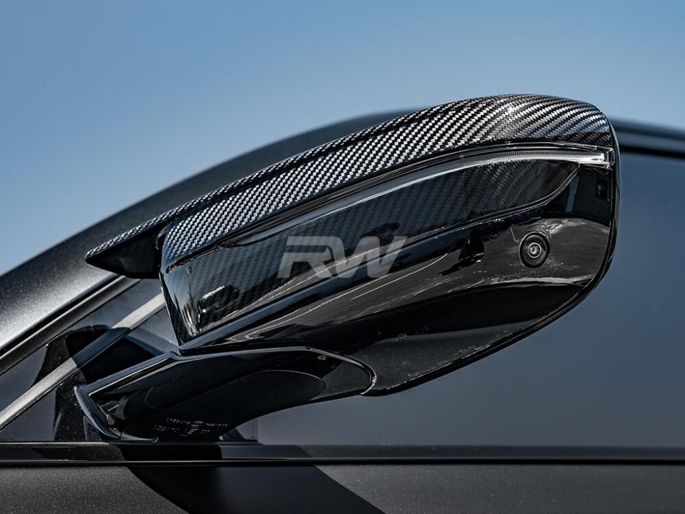 RW Carbon BMW G8X M3/M4/i4 Carbon Fiber Mirror Cap Replacements - Image 3