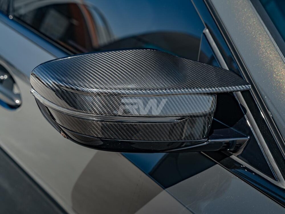 RW Carbon BMW G8X M3/M4/i4 Carbon Fiber Mirror Cap Replacements - Image 5