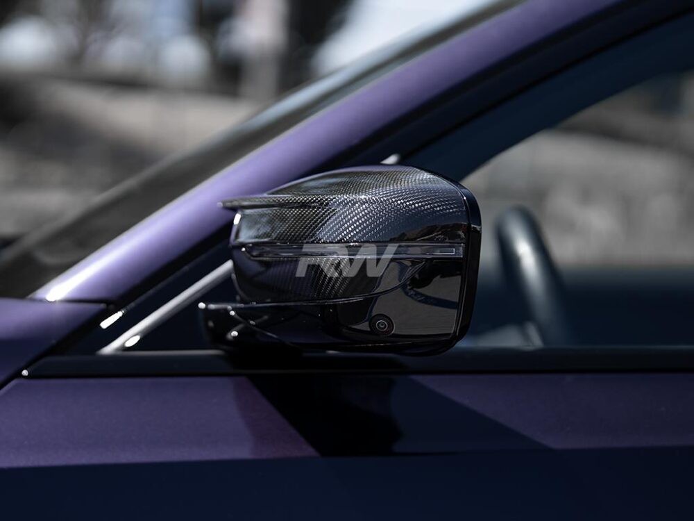 RW Carbon BMW G8X M3/M4/i4 Carbon Fiber Mirror Cap Replacements - Image 7