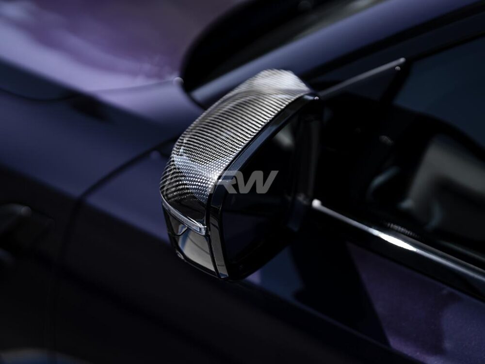 RW Carbon BMW G8X M3/M4/i4 Carbon Fiber Mirror Cap Replacements - Image 9