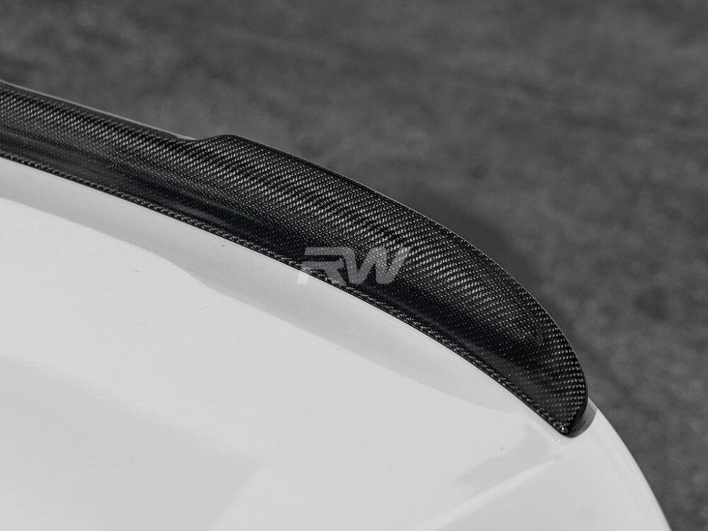 RW Carbon BMW G16 F93 Gran Coupe Carbon Fiber Trunk Spoiler - Image 6