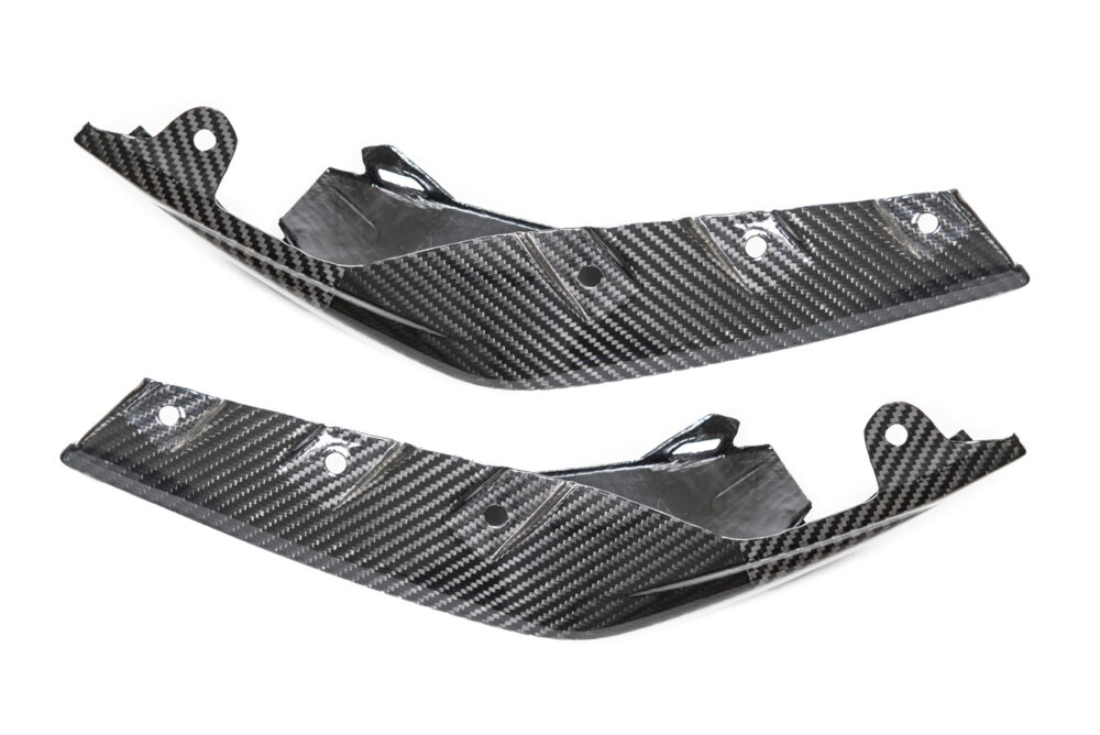 Technica AP 2021-2024 BMW G82/G83 M4 Carbon Fiber Front Side Splitter - Image 6